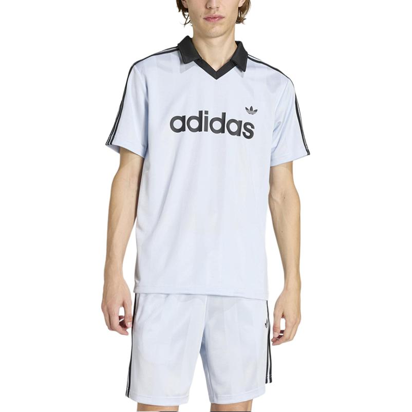 Adidas Originals Archive Polo Shirt Mens Crystal Blue