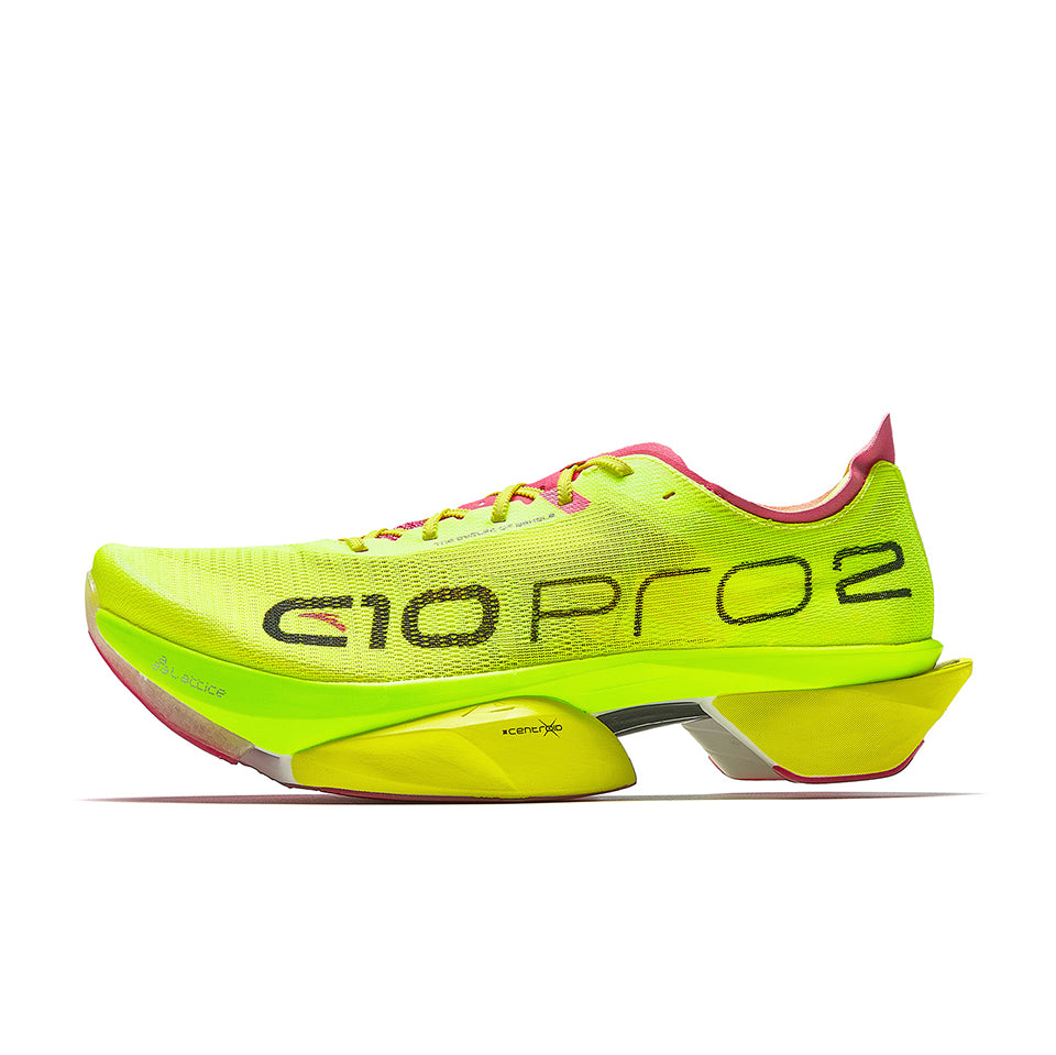 Anta C10 PRO 2 'Green Beet Red' | Running Shoes
