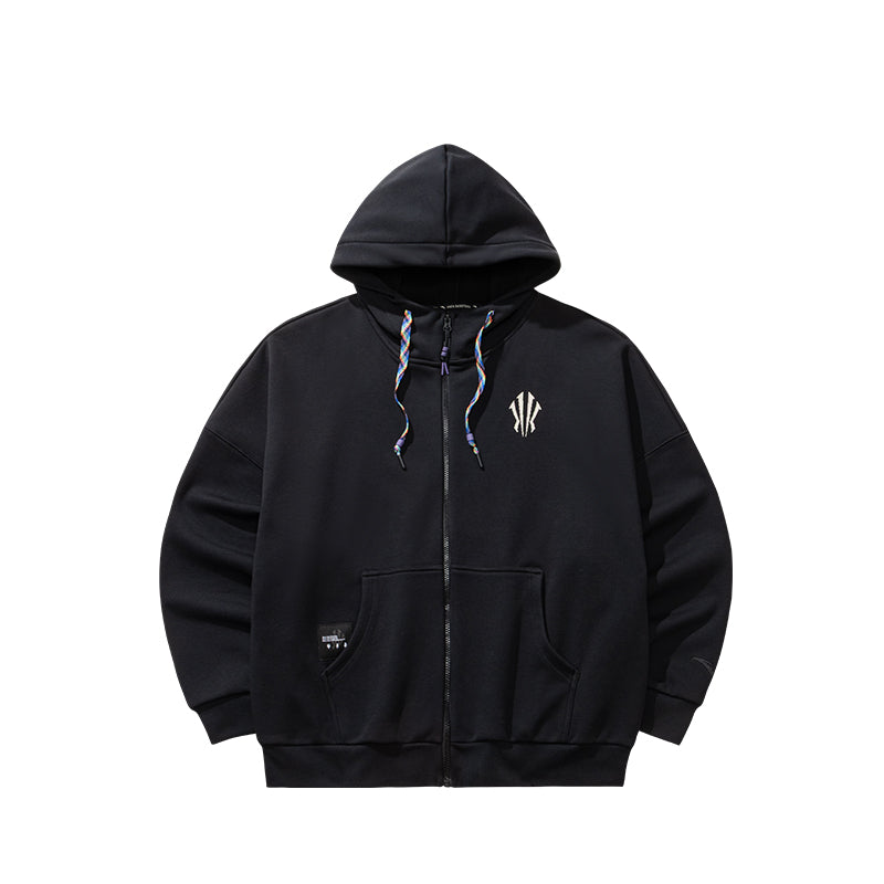 Anta KAI Sweatshirts 'Black' Hooded