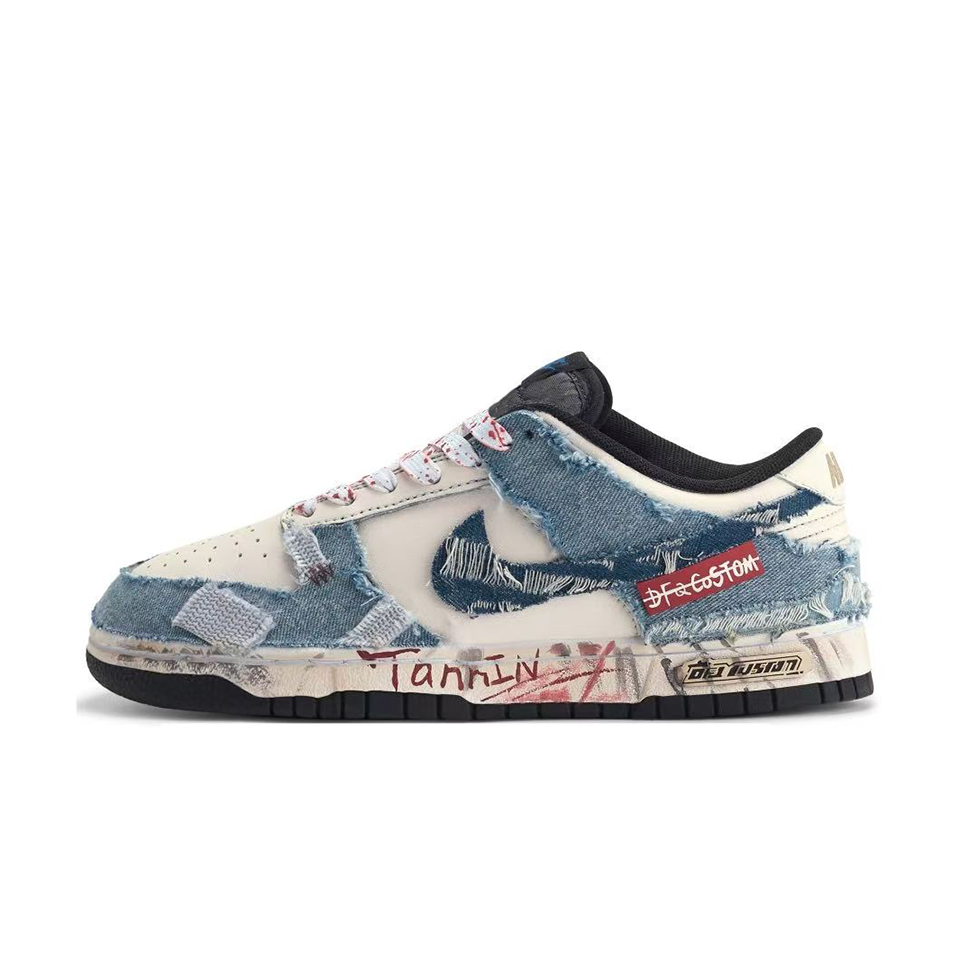 Nike Dunk  'Denim Revival' [Customized]
