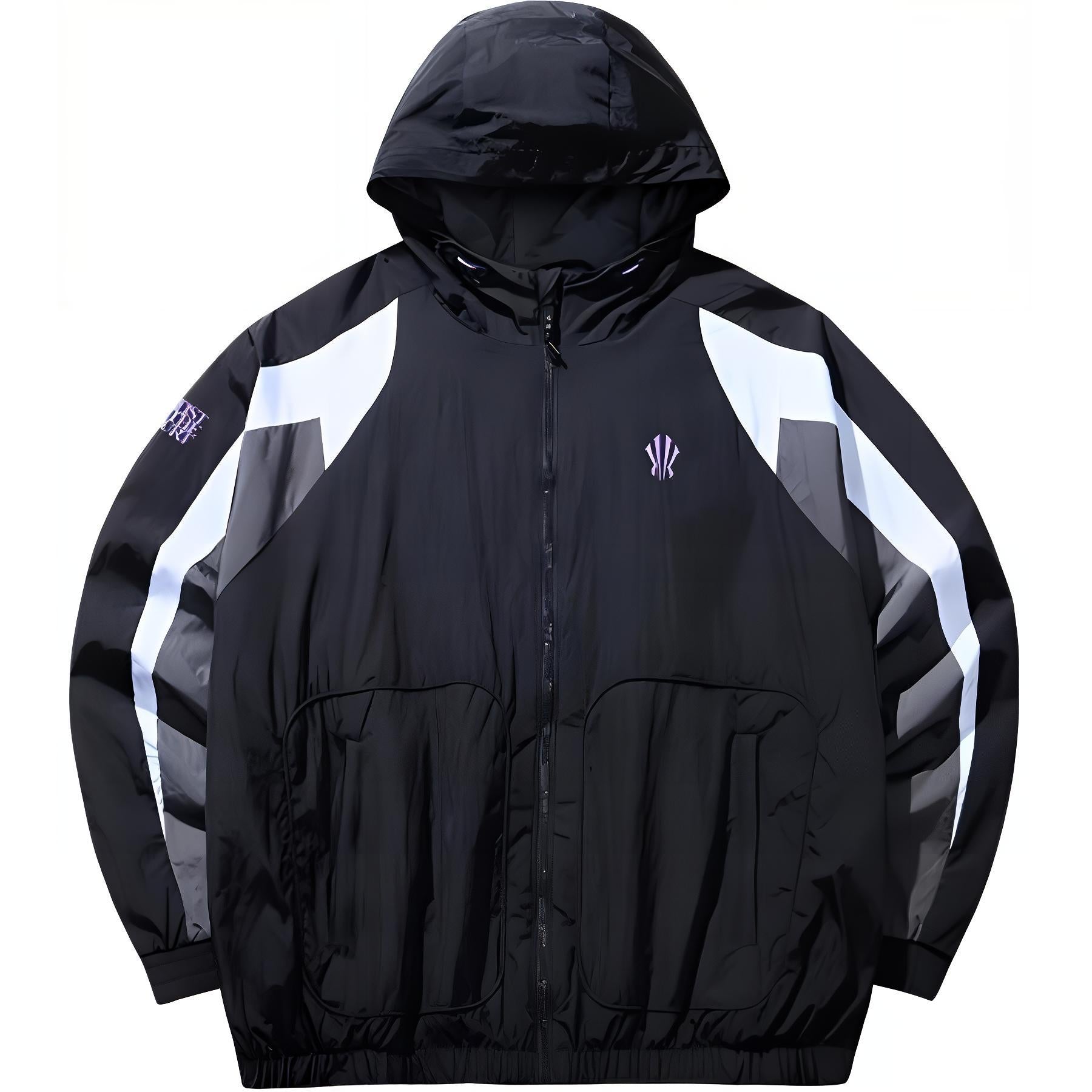 Anta Kai Trench Coat 'Basic Black'