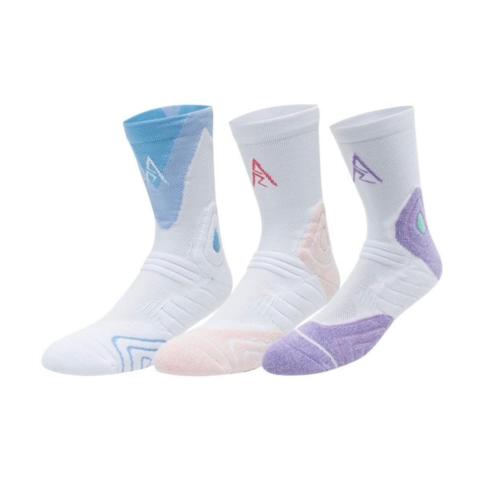 AR logo Rigorer Austin Reaves Basketball Socks Pro Success Package(Three pair of packages) - Kicksown store