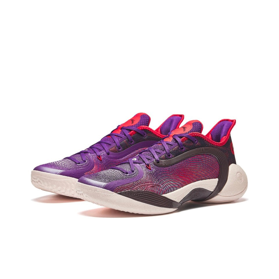 ANTA Three-Point Rain 2 '紅色紫色 Coral' - KICKSOWN 商店