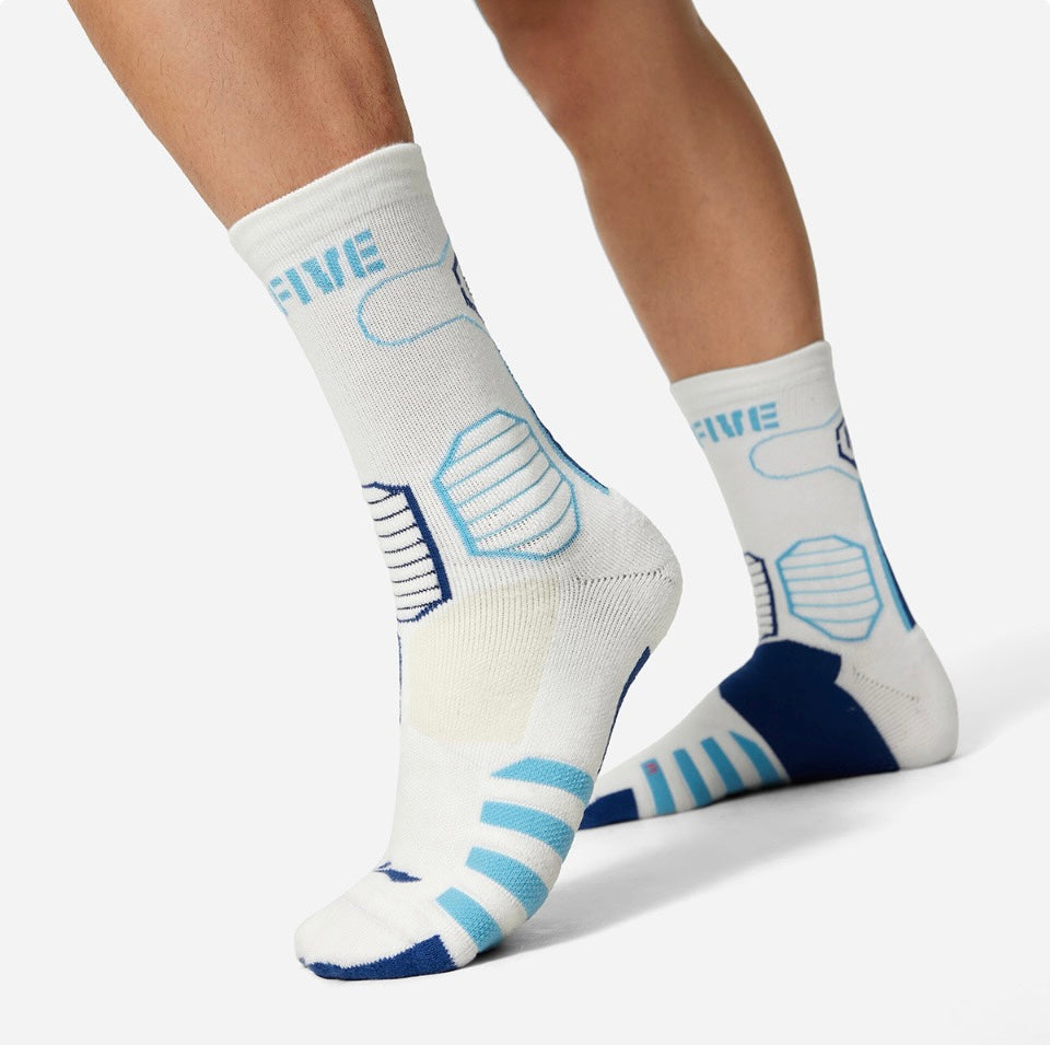 LiNing BadFive Basketball Socks(One pair of packages) - Kicksown store