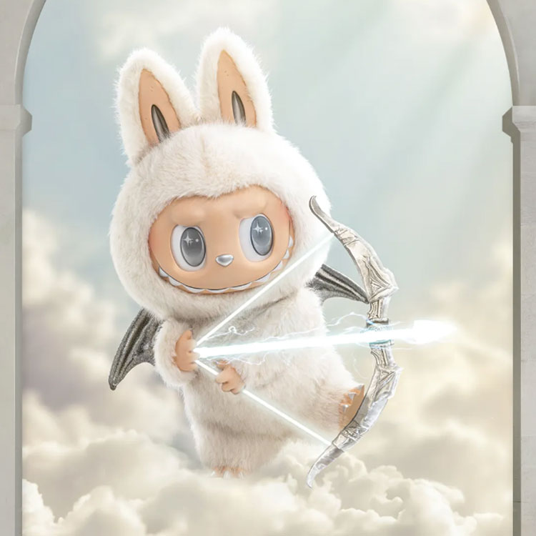 POP MART The Monsters Labubu Zimomo Angel In Clouds Figure No Tote - Kicksown store