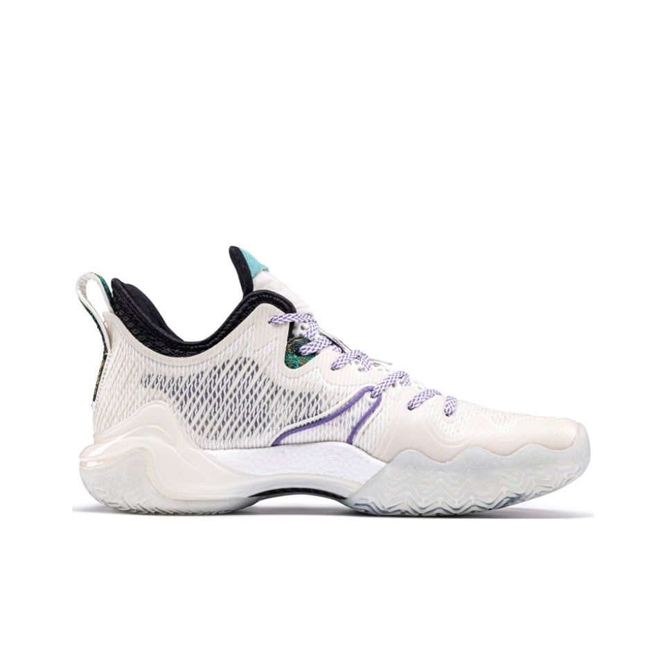 ANTA Shock Wave 4 Pro ‘White Purple' - Kicksown store