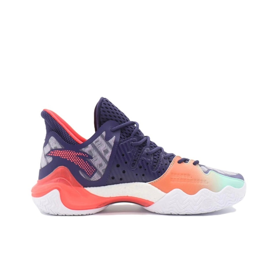 ANTA Shock Wave 4 ‘Green Purple Red' - Kicksown store