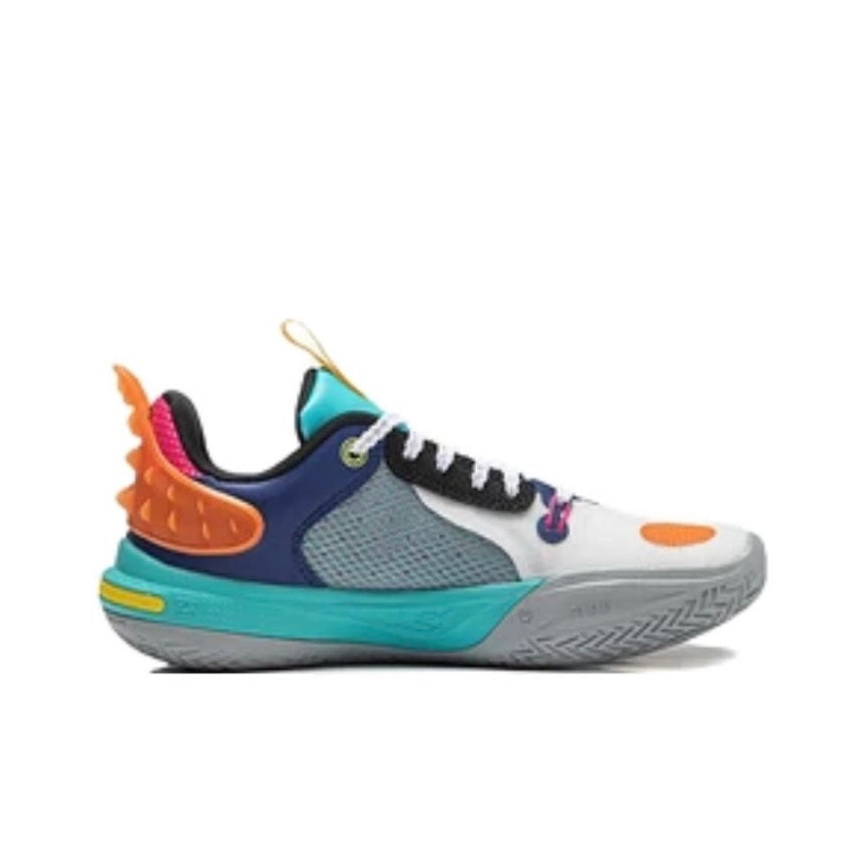 LiNing Wade All City 11 ‘White Blue Green'「Kids」 - Kicksown store