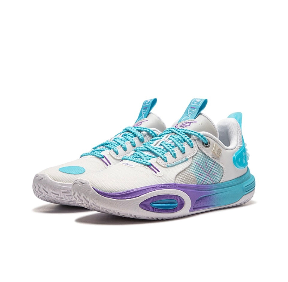 LiNing Wade All City 11 ‘White Blue'「Kids」 - Kicksown store