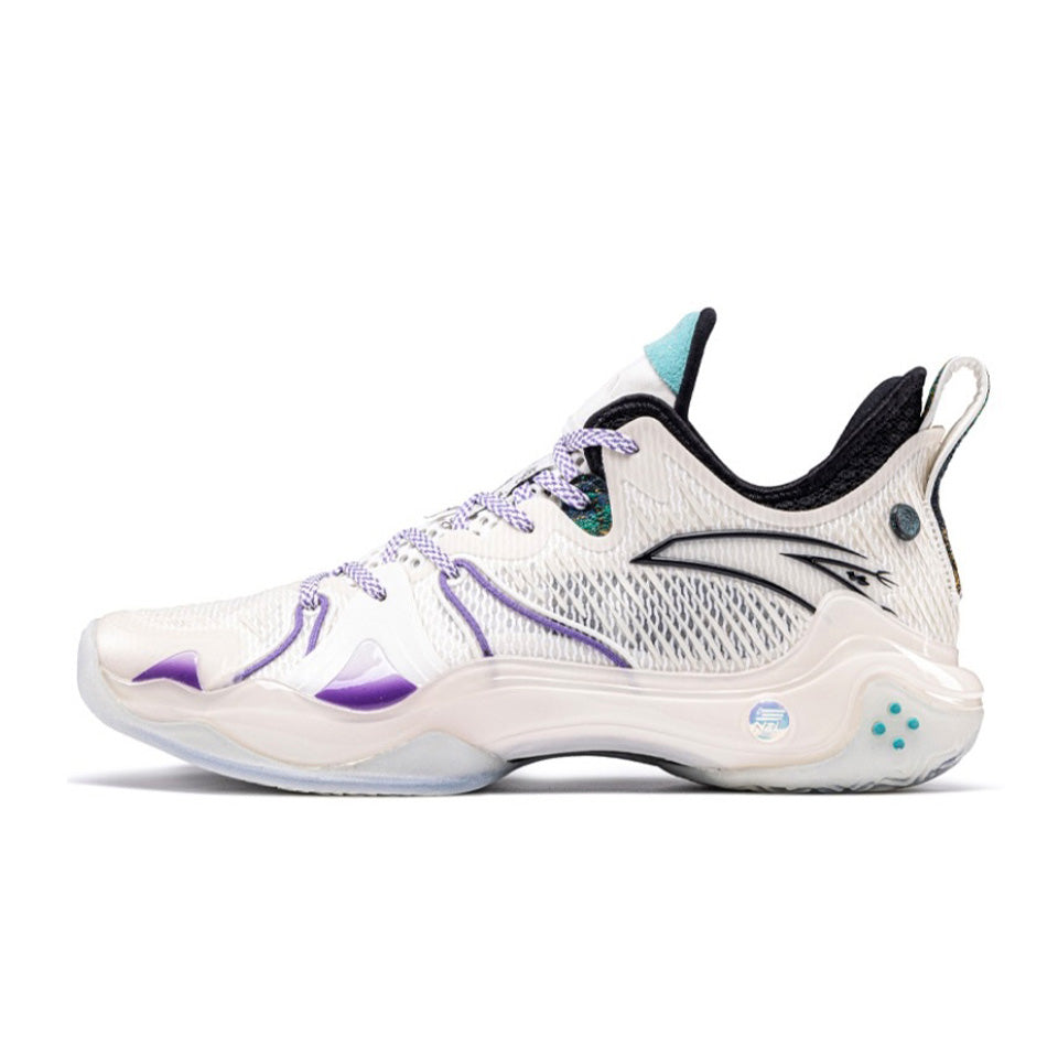 ANTA Shock Wave 4 Pro ‘White Purple' - Kicksown store