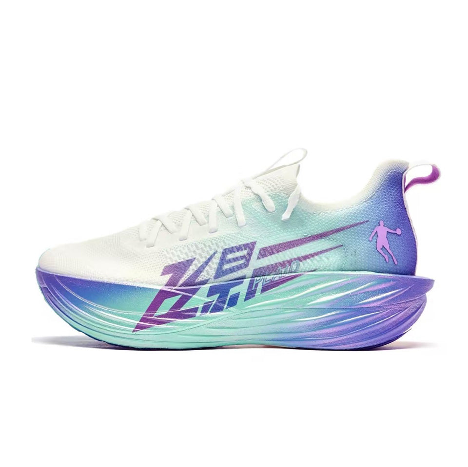 Qiaodan Feiying PLAID 1.5 ‘White Purple’ - Kicksown store