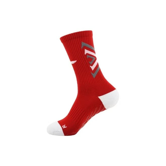 LiNing Basketball Socks 'Red/White/Black/Blue'