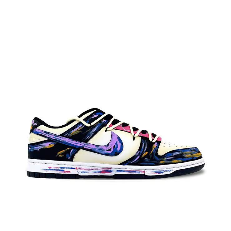 Nike Dunk Low Top 'Death Spark' [Customized]
