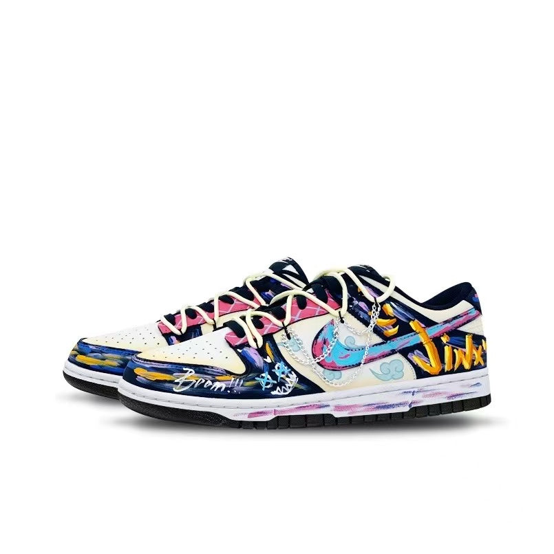 Nike Dunk Low Top 'Death Spark' [Customized]