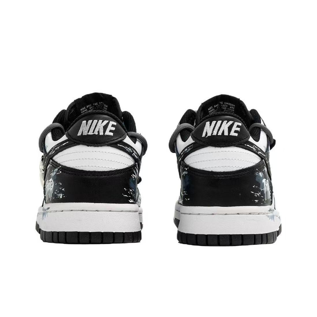 Nike Dunk Low Top 'Ink Star Glow' [Customized]