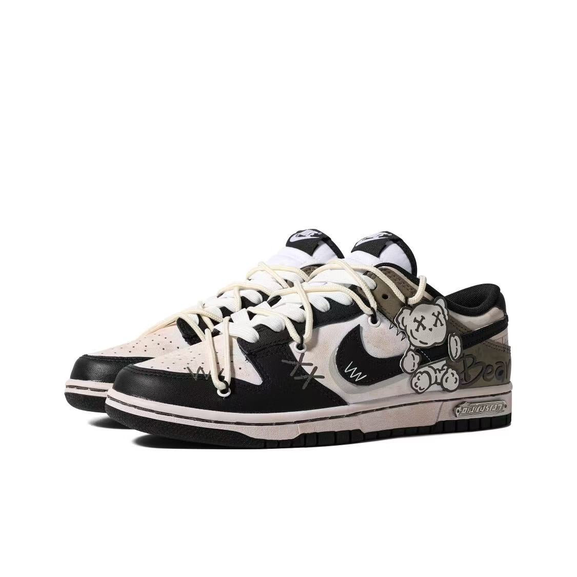 Nike Dunk Low Top 'Ragdoll Bear' [Customized]