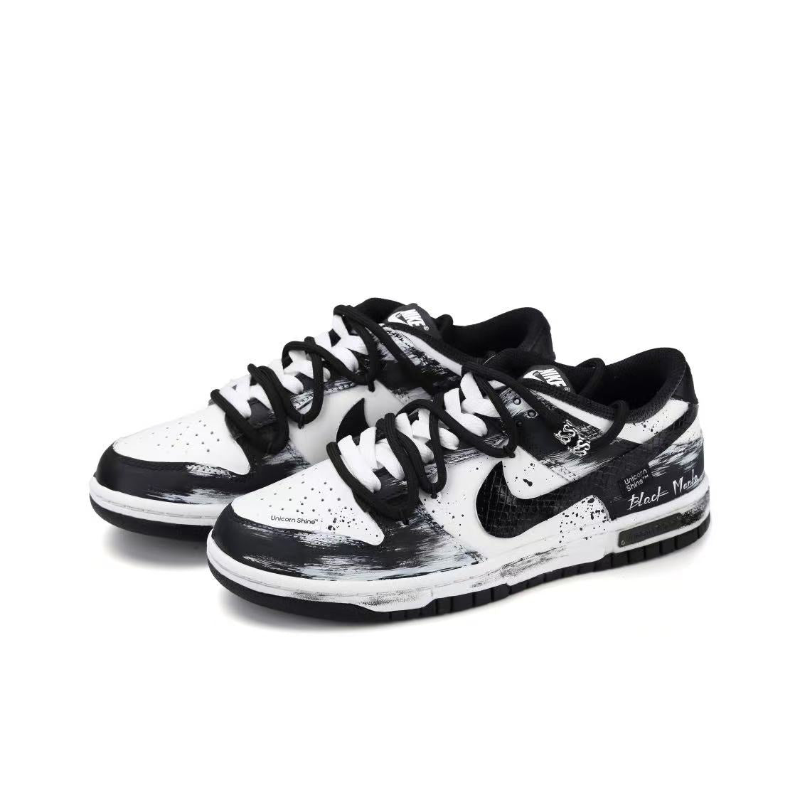 Nike Dunk Low Top 'Death Mamba' [Customized]