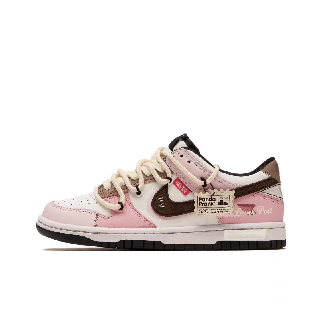 Nike Dunk Low Top 'Heart Rose' [Customized]