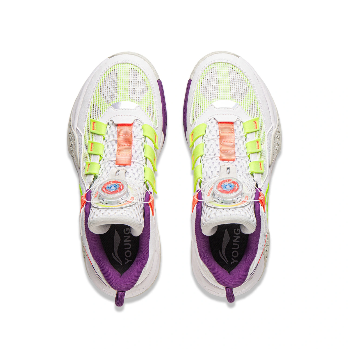 LiNing Young Basketball Shoes 'White Pink' 「Kids」