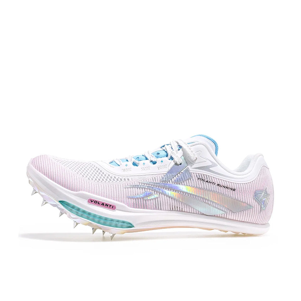 Volanti Rocket Air Cushion Spike Shoes 'Blue/Pink Mismatch'