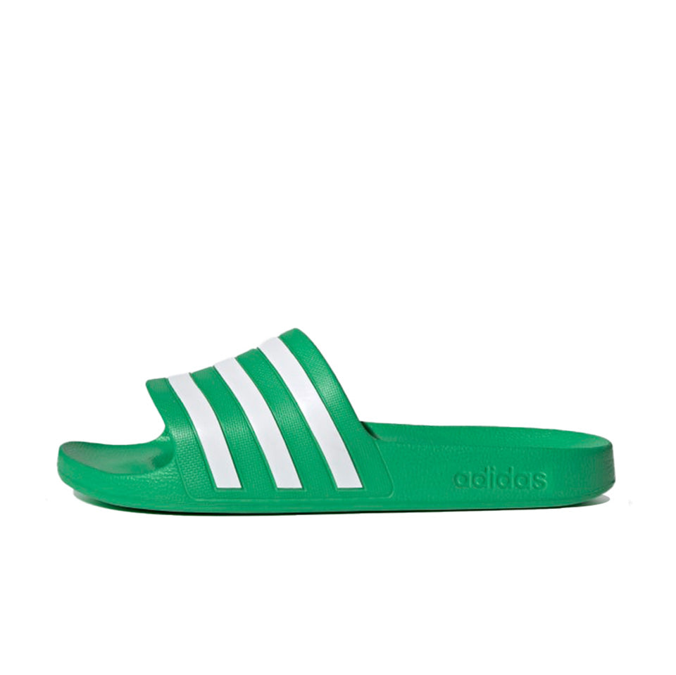 Adidas Adilette Aqua Slides 'Vivid Green'