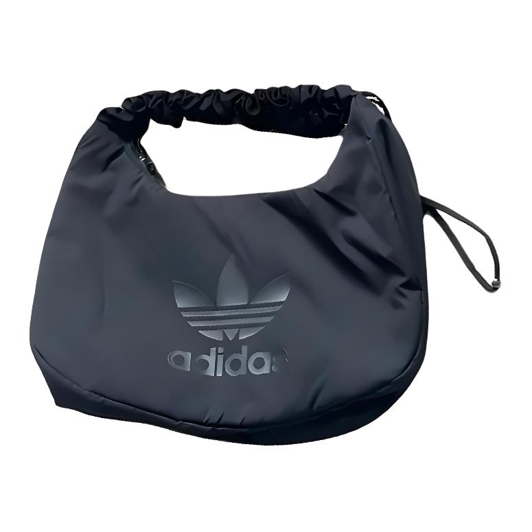Adidas Trefoil Canvas Handbag 'Black'