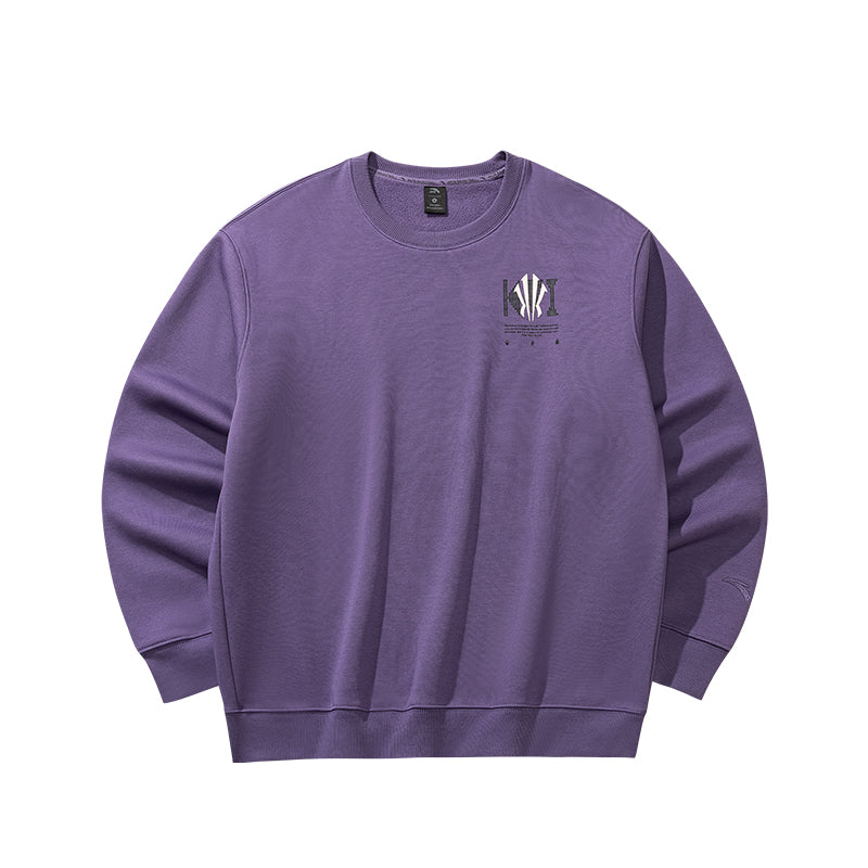Anta KAI Sweatshirts 'Baby Purple'