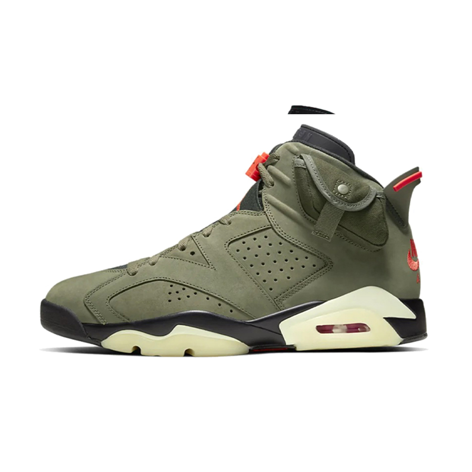Travis Scott X Jordan 6 Retro 'Olive'