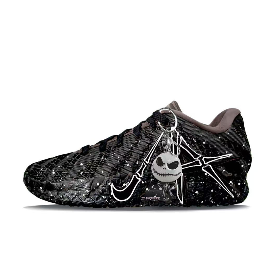 Nike Ja 3 'Skeleton Jack' [Customized]