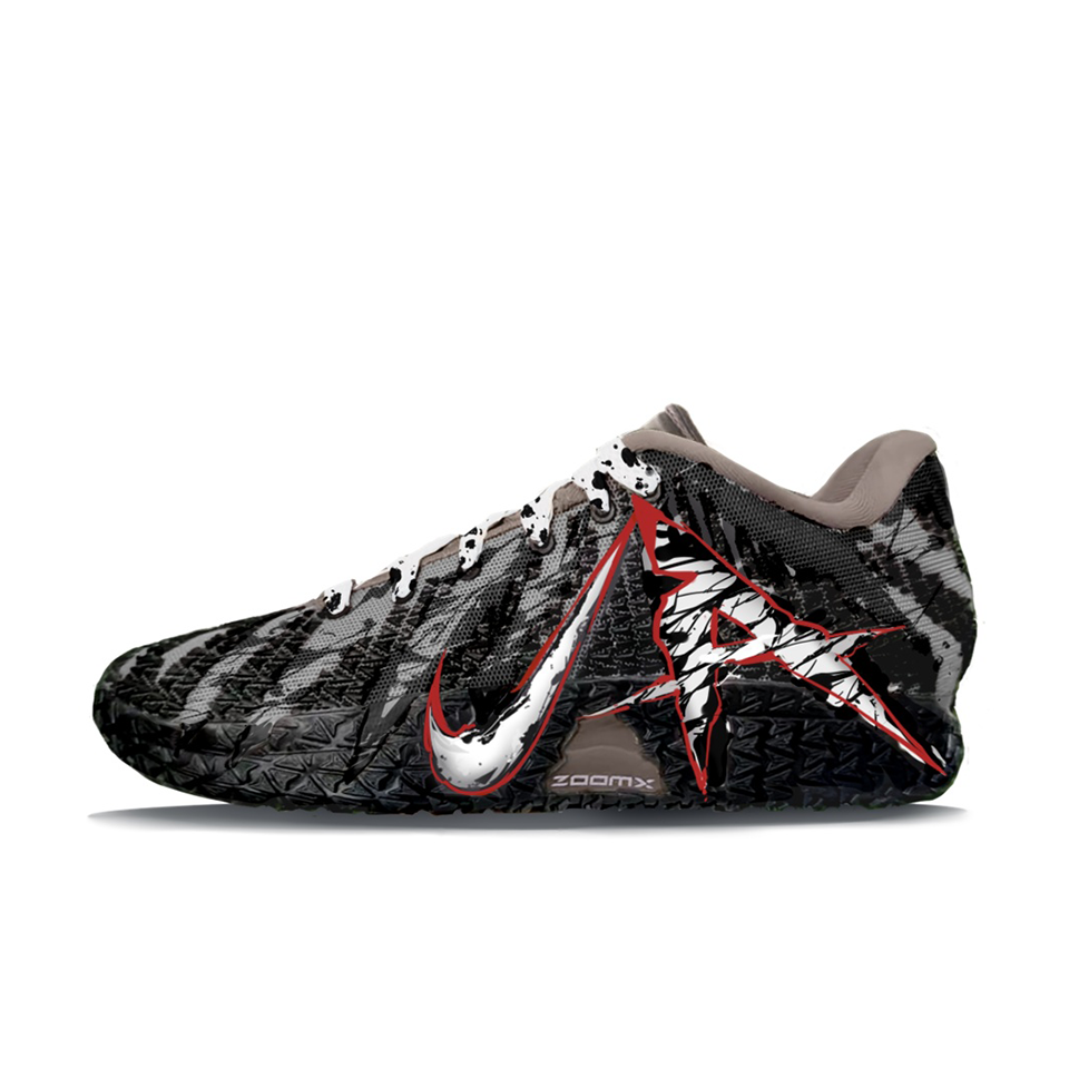 Nike Ja 3 'Shadow Servant' [Customized]