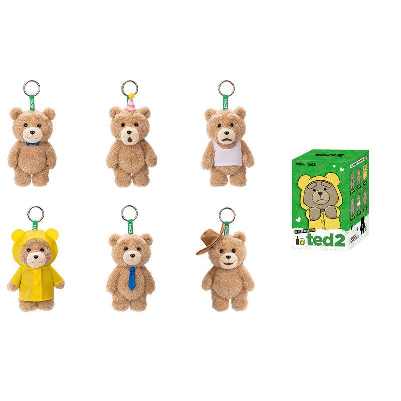 POP MART POP MART Ted2 Teddy Bear Action Plush Pendant Series - Kicksown store