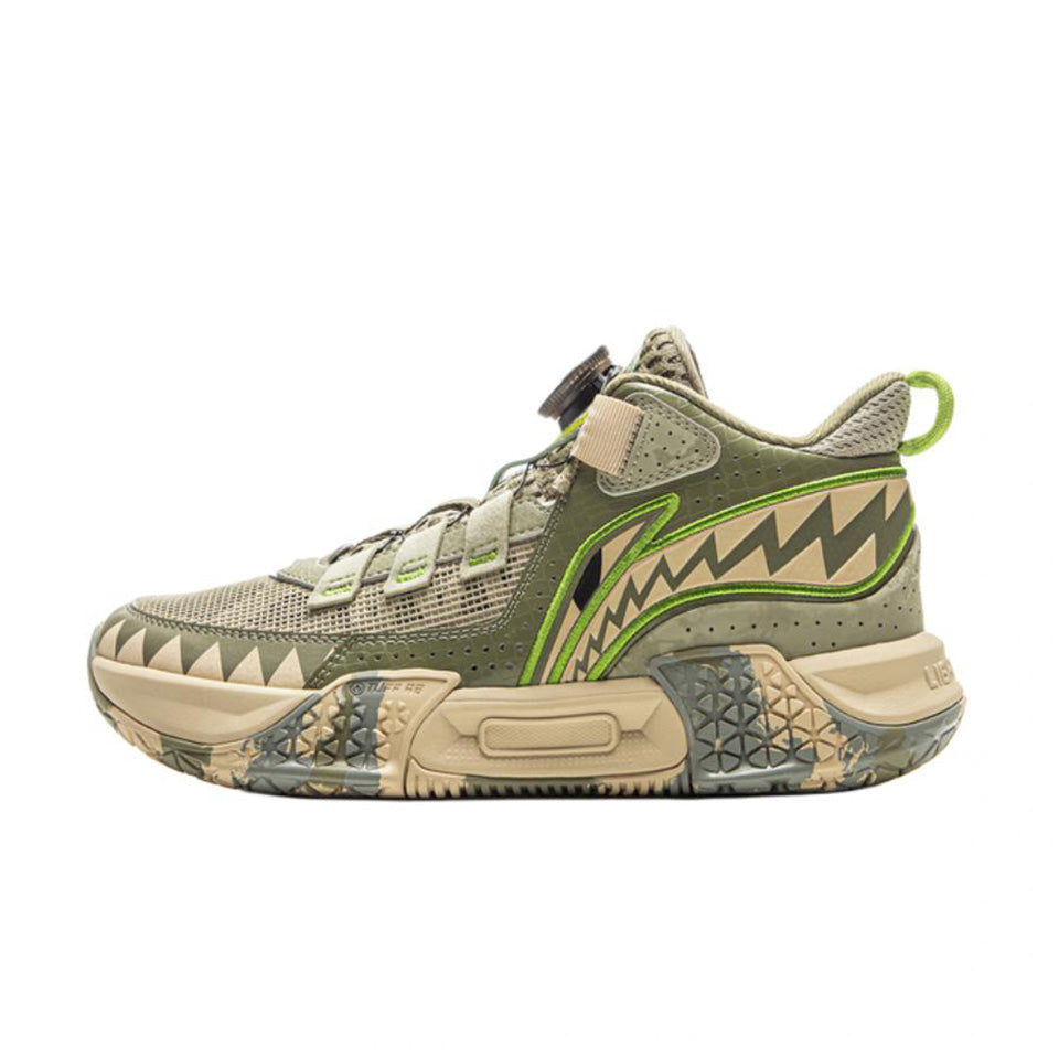LiNing Young Basketball Shoes 'Green' 「Kids」
