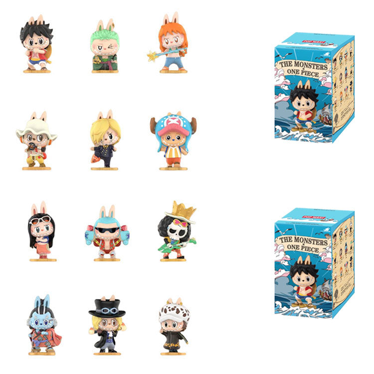 POP MART Labubu The Monsters X One Piece Series Single Mystery Box - Kicksown store