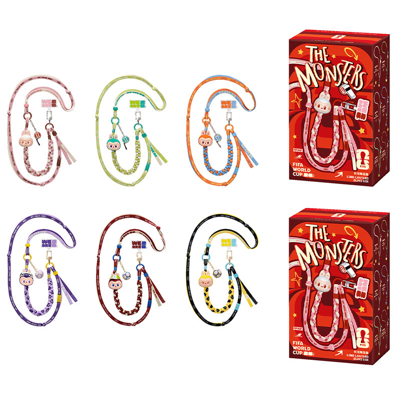 POP MART THE MONSTERS × FIFA Series - Long Lanyard Mystery Box