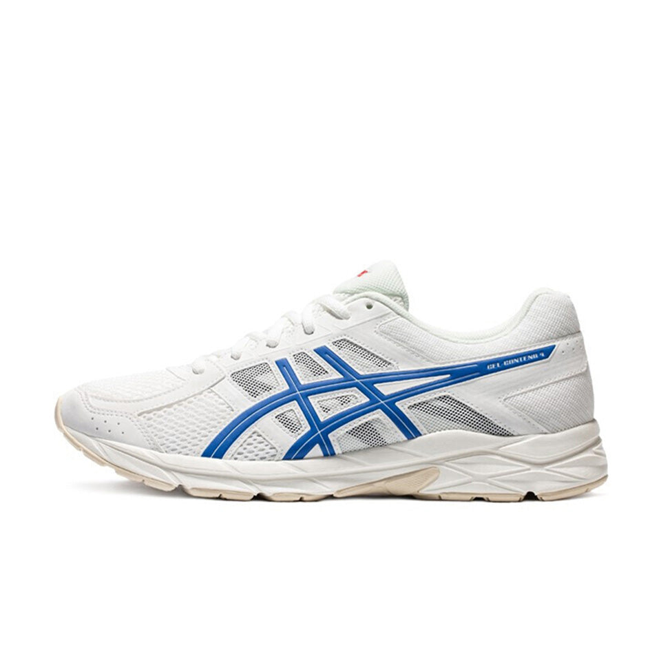 Asics Gel Contend 4 White Blue | Running Shoes