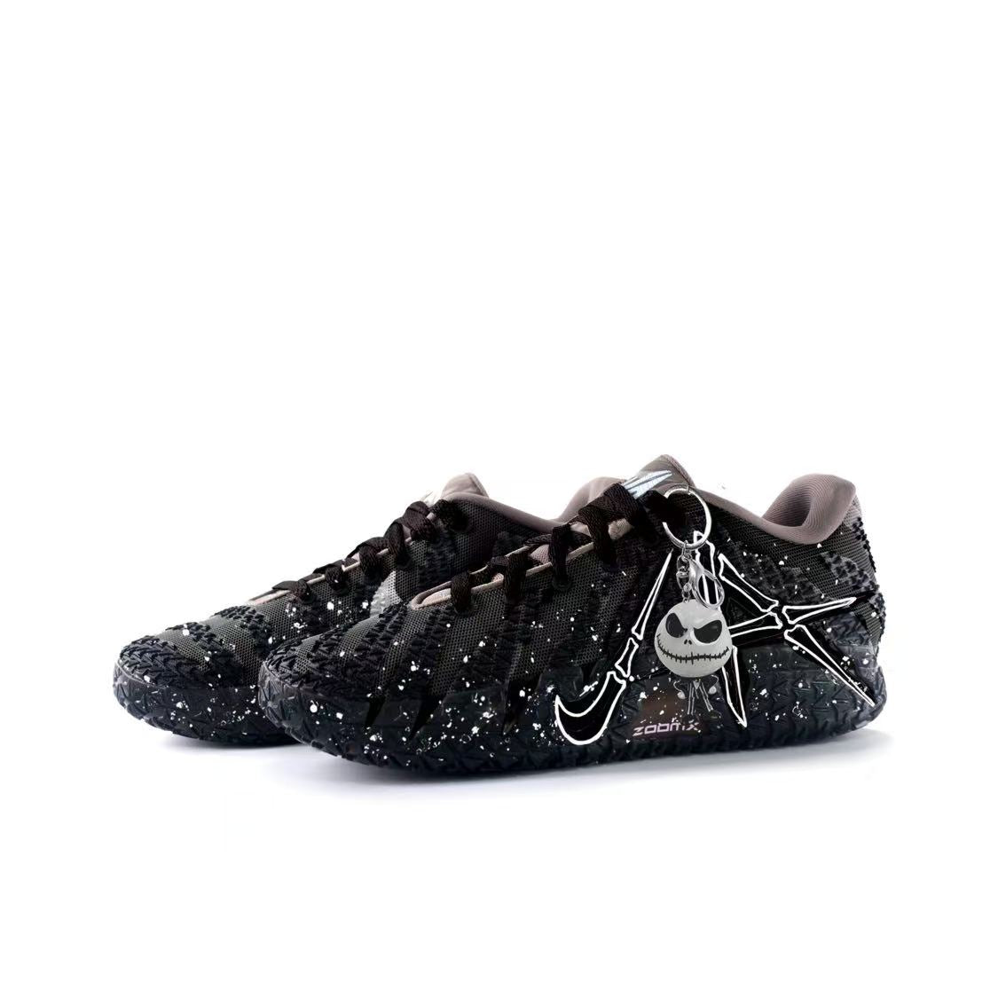 Nike Ja 3 'Skeleton Jack' [Customized]