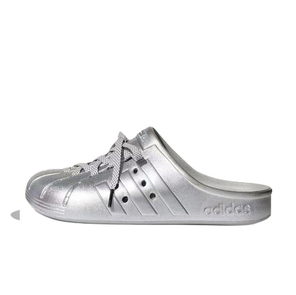 Adidas Adilette Clog 'Silver'
