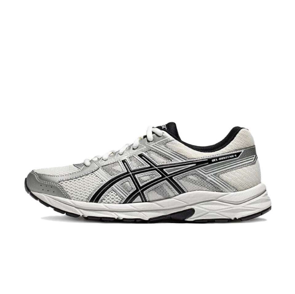 Asics Gel-Contend 4 Silver Grey White | Running Shoes