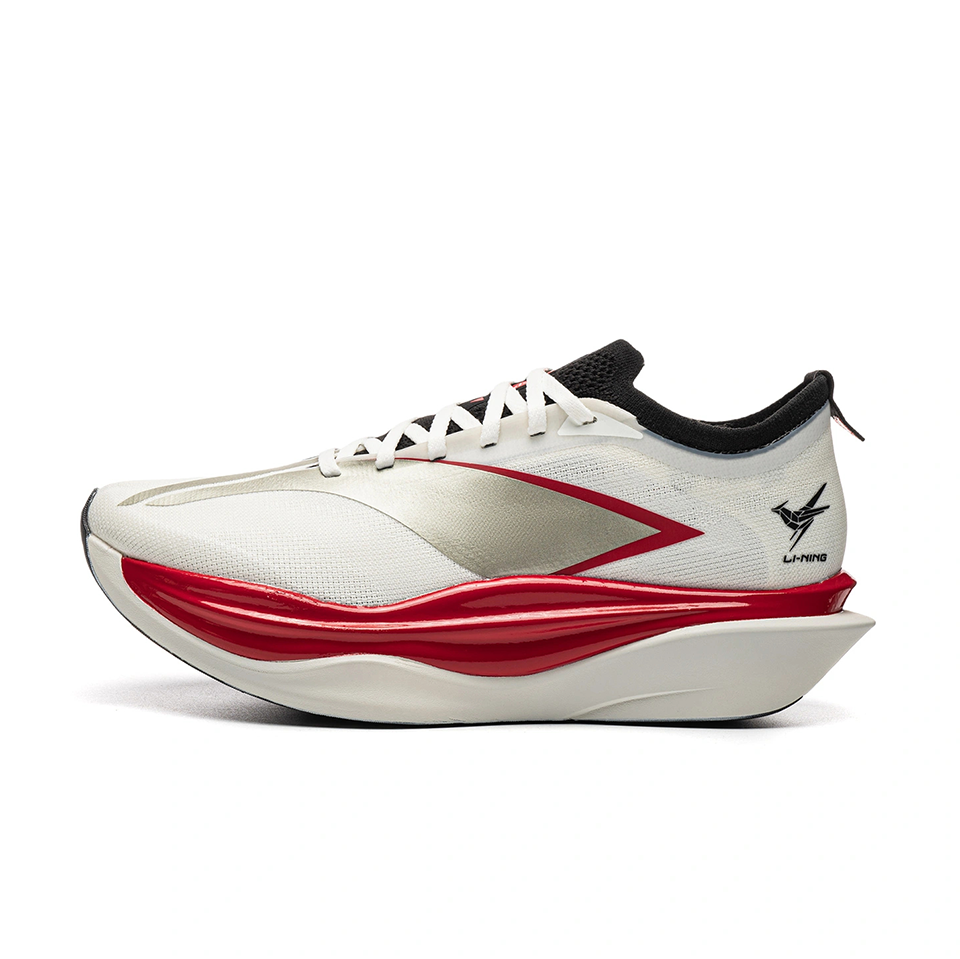 LiNing Feidian 6 Elite Dragon Sparrow 'Champagne White'