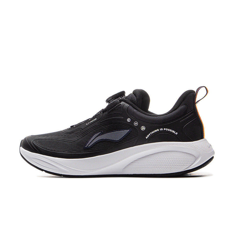 LiNing Young Running Shoes 'Black' White 「Kids」