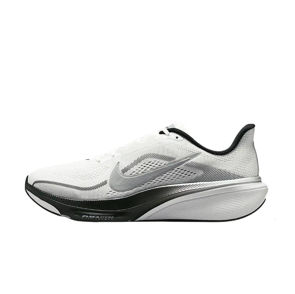 Nike Air Zoom Pegasus 42 'White Gray Black' | Running Shoes