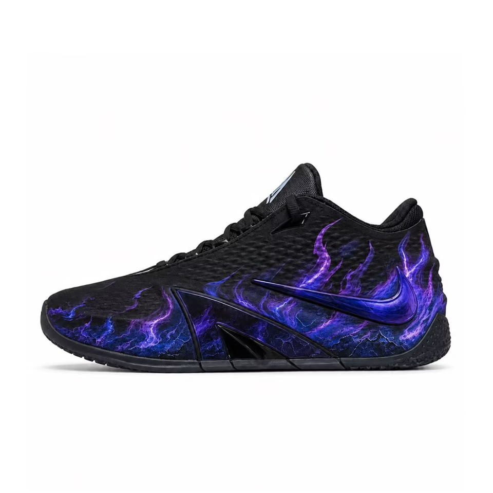 Nike Ja Morant 4 'Purple Lightning'[Customized]