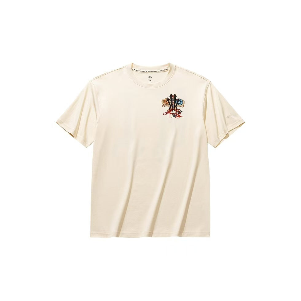 Anta Kai Series Kaifeng T-Shirt 'Beige'
