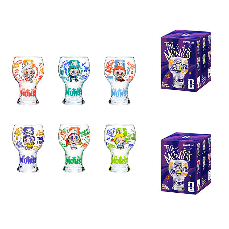 POP MART THE MONSTERS X FIFA SERIES-Glass Cup Mystery Box