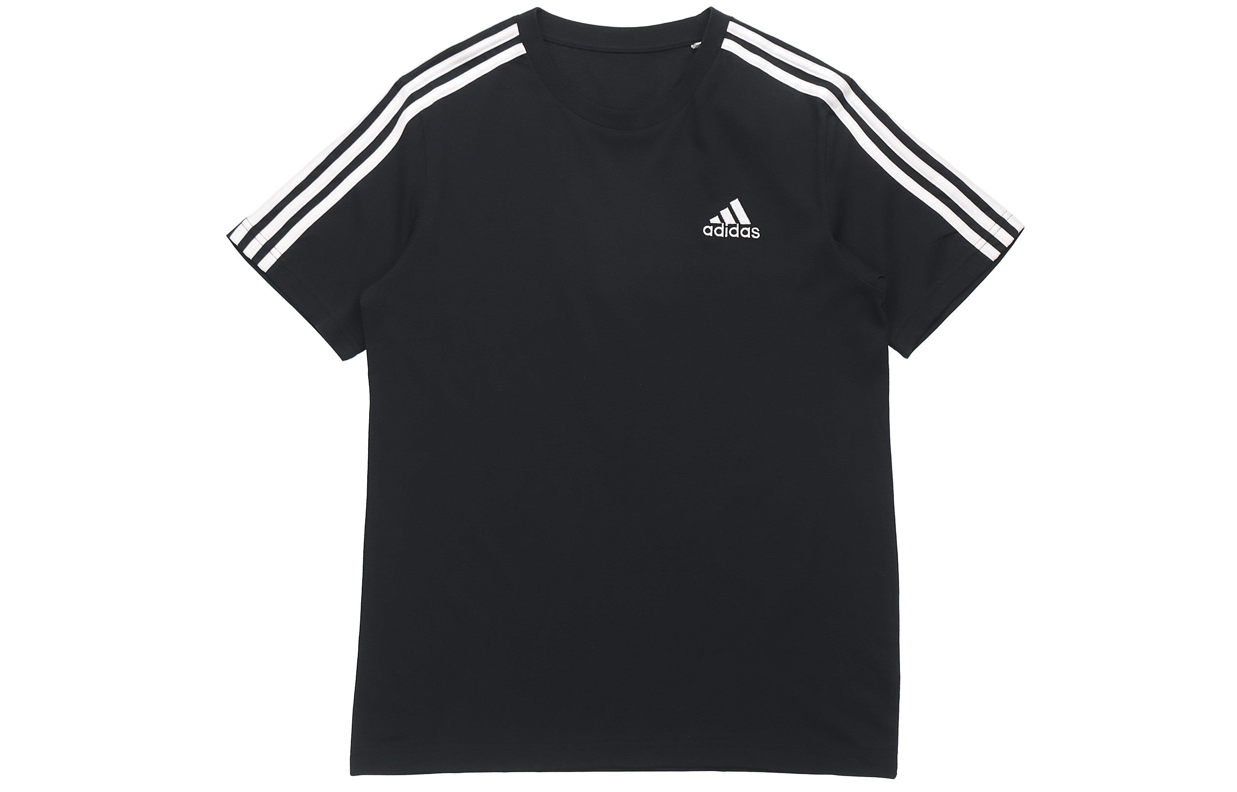 Adidas ESSENTIALS 3 Stripes T-Shirt 'Black'