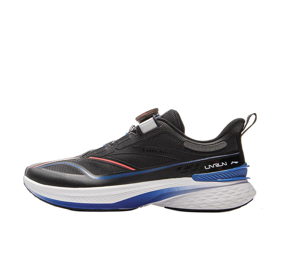 LiNing Young Running Shoes 'Black' Blue 「Kids」