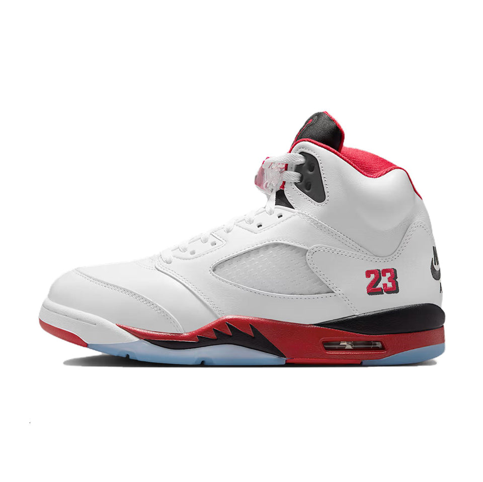 Jordan 5 Retro 'Fire Rojo Negro Tongue 2025'