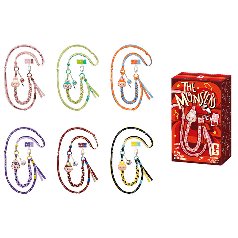 POP MART THE MONSTERS × FIFA Series - Long Lanyard Mystery Box
