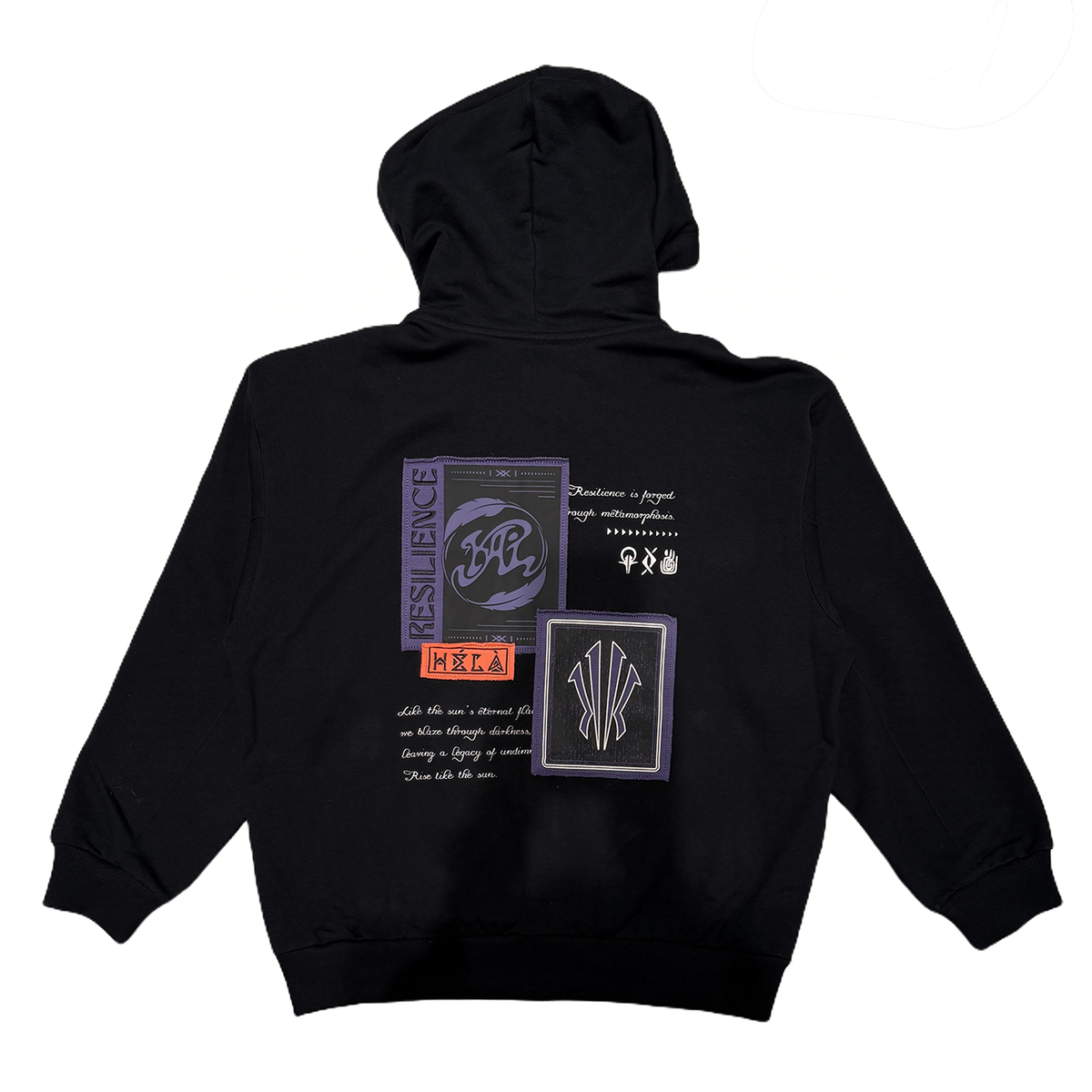 Anta KAI Sweatshirts 'Black' Hooded