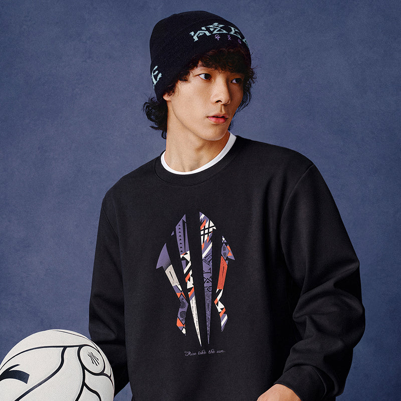 Anta KAI Sweatshirts 'Basic Black'